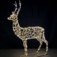 Световая фигура Олень Рождественский