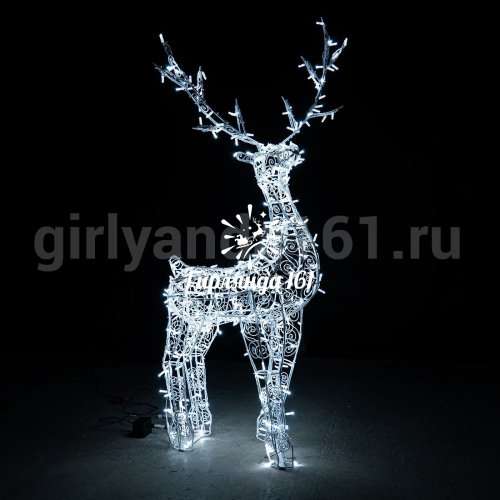 Световая фигура Олень сказочный