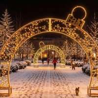 Световая арка Воздушная