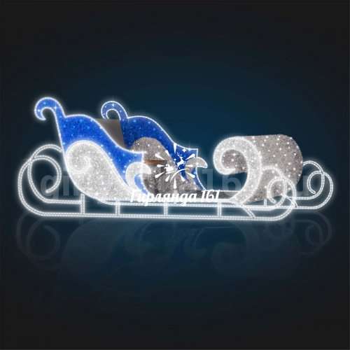 Световая фигура Новогодние Сани