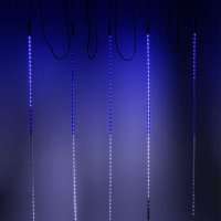 Гирлянда «Тающие сосульки» 5×1 м бело-синий