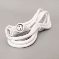 Удлинитель 2 м мама-папа, белый/черный