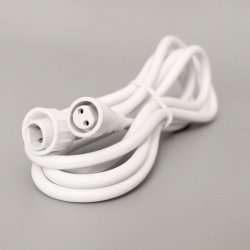 Удлинитель 2 м мама-папа, белый/черный