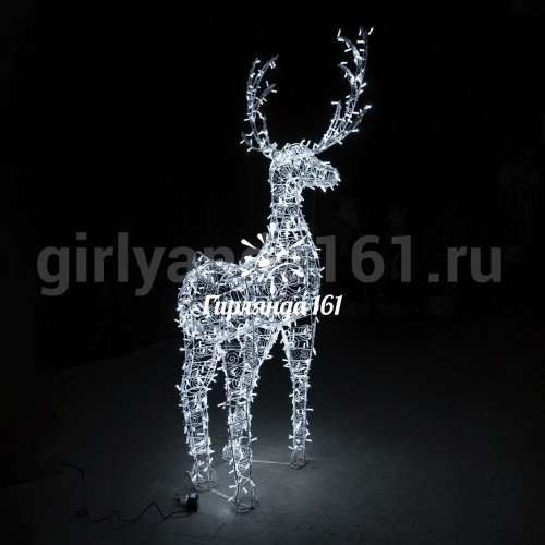 Световая фигура Олень волшебный