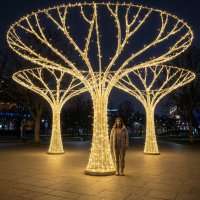Светодиодное дерево Мадрид