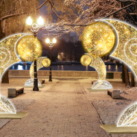 Световая фигура Градо