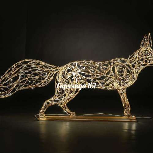 Световая фигура Лисичка охотница