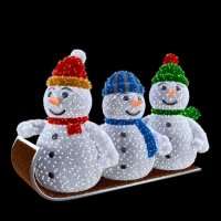 Световая фигура Снеговики