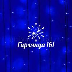 Светодиодный занавес 2×2 м IP 65 постоянного свечения черный провод