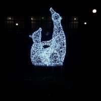 Световая фигура Медведь с Медвежонком