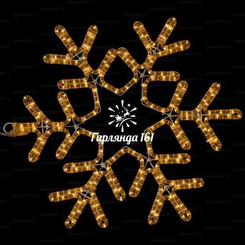 Светодиодная снежинка 80 см