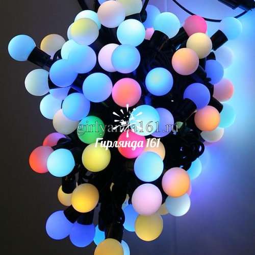 Светодиодные шарики, диаметр 23мм, длина10 м