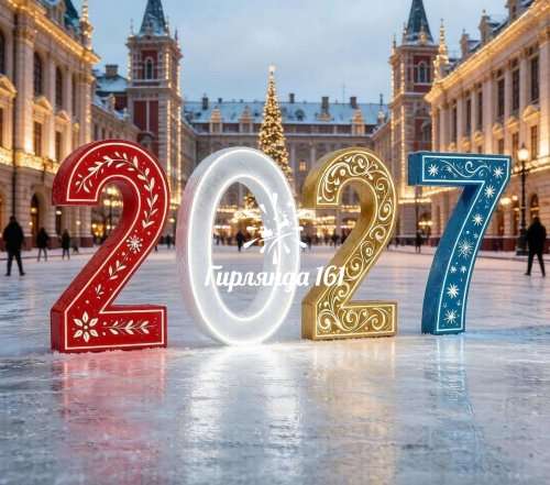 Световые цифры 4 цвета