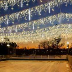 Световой потолок Бахрома и сосульки