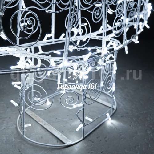 Световая фигура Елочка Ажур