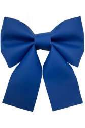 Бант 20 см синий