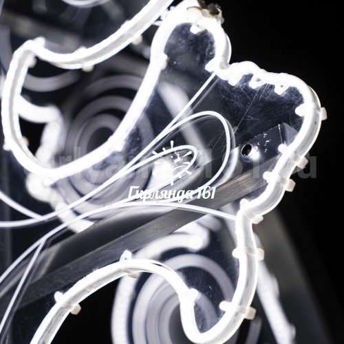 Световая арка Арка морозный узор