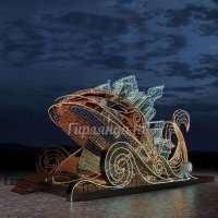 Световая конструкция Чудо-юдо рыба-кит