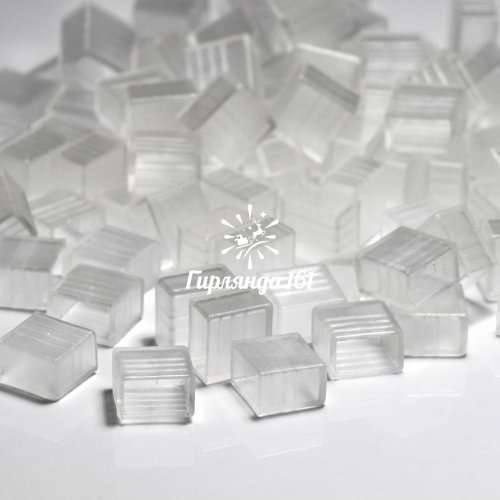 Заглушка для одностороннего гибкого неона 8х16 мм