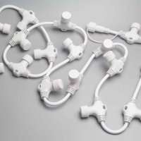 Шина 2м, 16 разъемов, шаг 12.5 см, белая