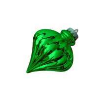 Елочная игрушка Юла цвет зеленый 22 см