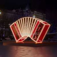 Световая фигура Аккордеон