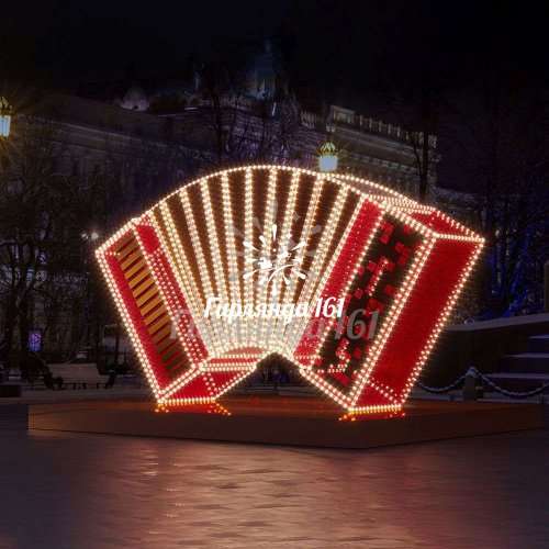 Световая фигура Аккордеон