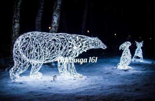 Световая фигура Медведь