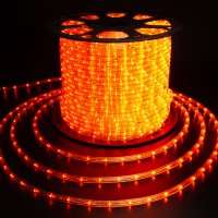 Светодиодный дюралайт, 2-х проводной, круглый, 10 мм, 220В, статика