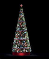 Световая конструкция Ель патриотическая