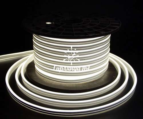 Гибкий неон 8х16 мм, 24В, ДВУСТОРОННИЙ, матовый