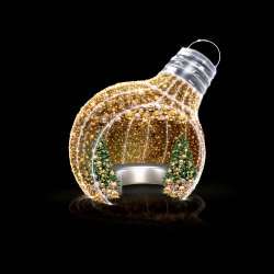 Световой шар «Новогодняя лампочка» Световой шар «Новогодняя лампочка»