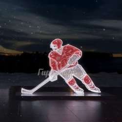 Световая фигура Хоккеист Световая фигура Хоккеист