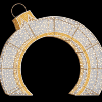 Световая арка «Золотой подарок»