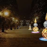 Световая фигура Винтаж