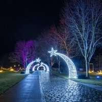 Световая фигура Падающая Звезда