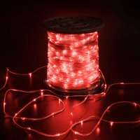 Светодиодная гирлянда Краса 200 м, 24В, постоянного свечения, IP65, прозрачный провод ПВХ