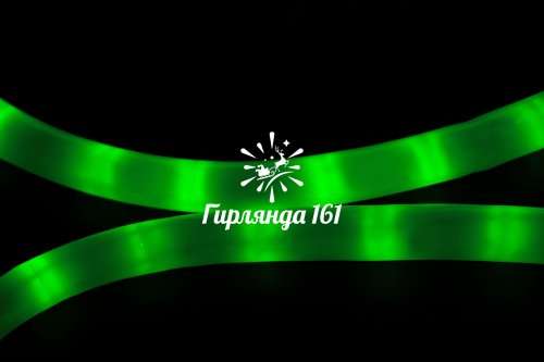 Светодиодный дюралайт, 2-х проводной, круглый, матовый 13 мм, 2 Вт, 220В, статика