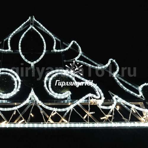 Световая фигура  Фоторамка Ажур