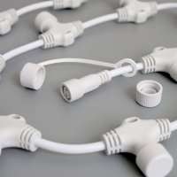 Шина от занавеса 2 м, шаг 10 см, белая