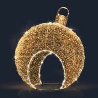 Световой шар «Рождественский»