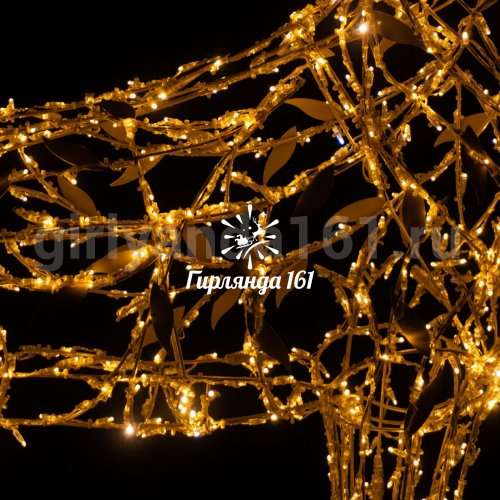 Световая фигура Волк