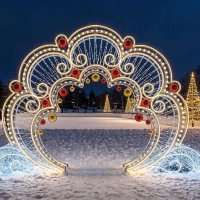 Световая фигура Нарядная