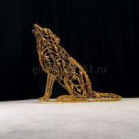 Световая фигура Волк лесной