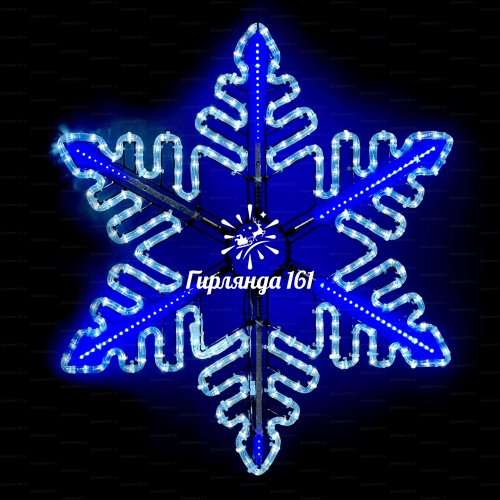 Светодиодная снежинка А-580