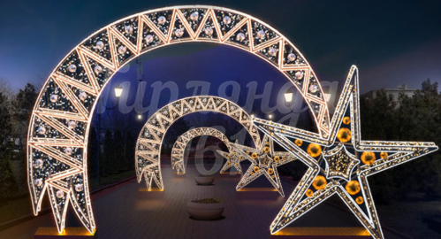 Световая арка «Млечный путь»
