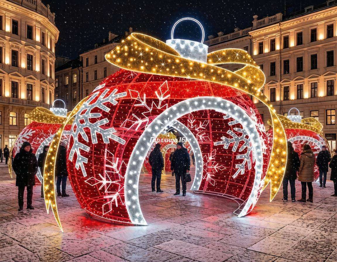 Световой шар «Ёлочный шар» Световой шар «Ёлочный шар»