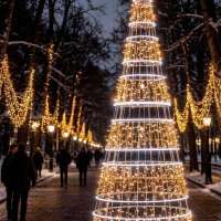 Светодиодная ель «Конус»