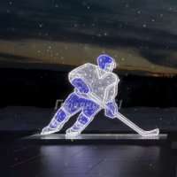 Световая фигура Хоккеист