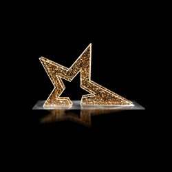 Световая фигура Полузвезда Световая фигура Полузвезда